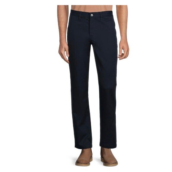 Volcom Vmonty Chino Pants Dark Navy Size 38 New With Tags - Picture 1 of 9